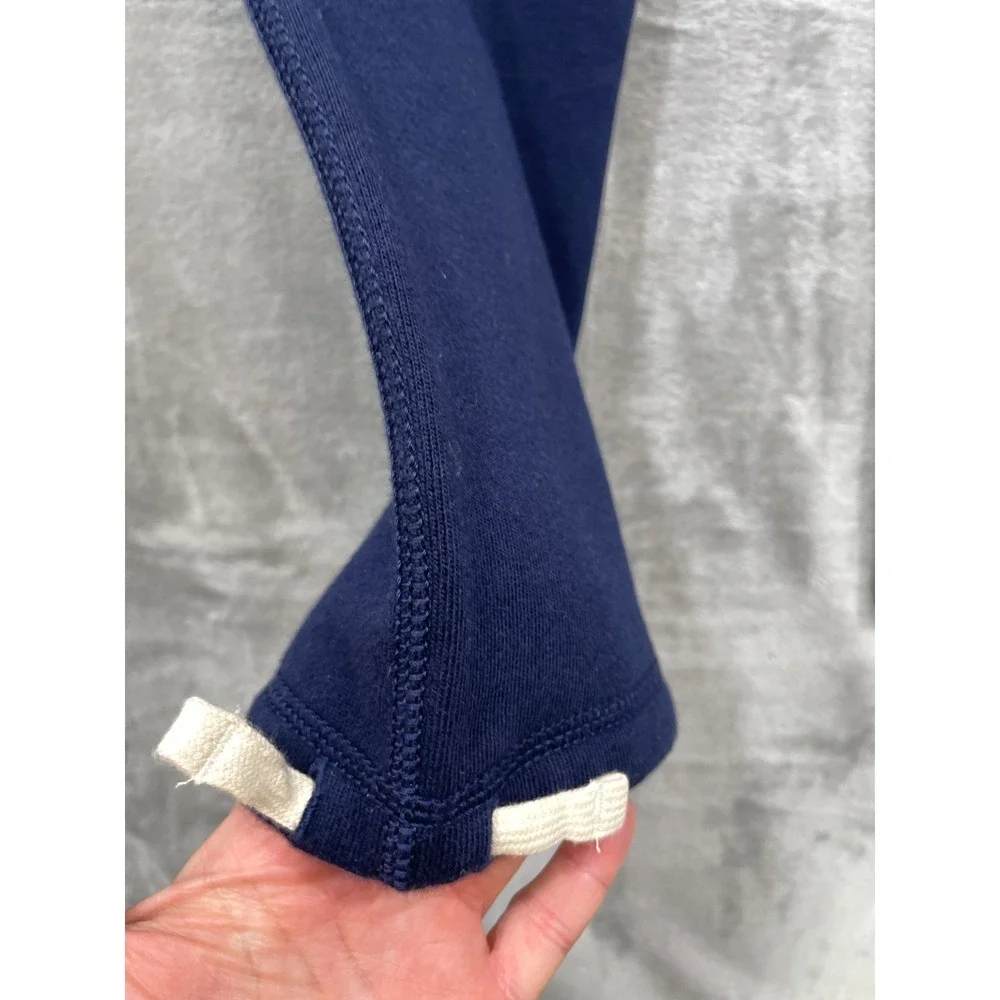 Polo Ralph Lauren Men's Large Navy Fleece Drawstring Cinch Ankle Sweatpants NWOT